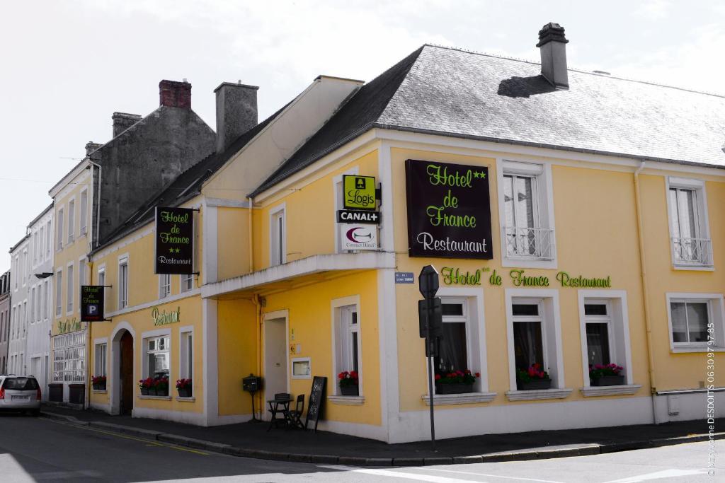 Logis Hotel Restaurant De France Isigny-sur-Mer Eksteriør billede